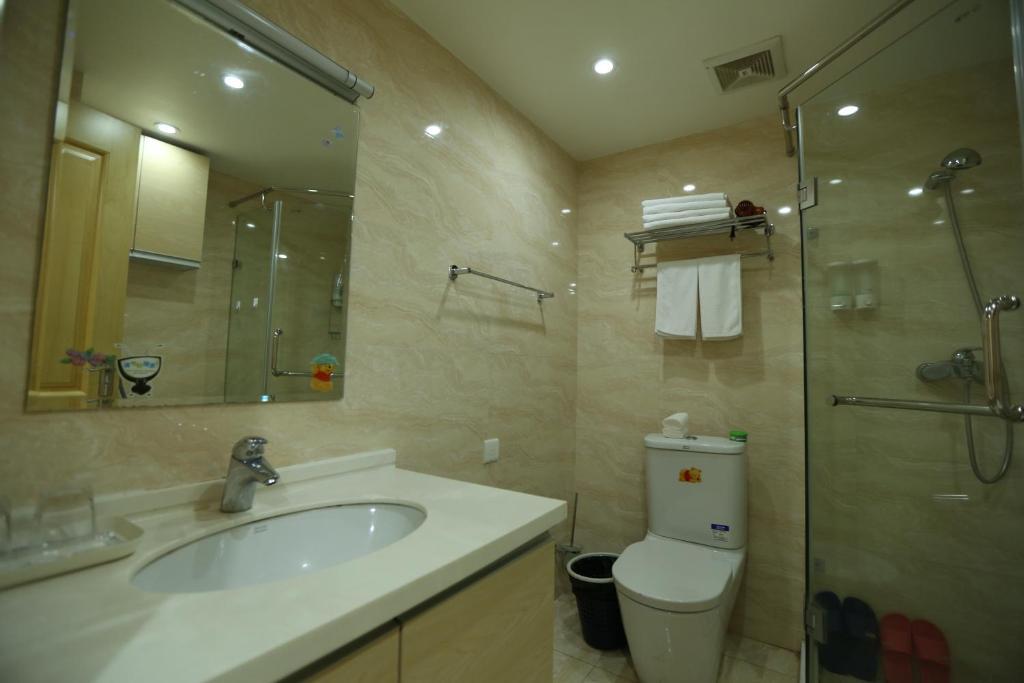 Nanjing Hao Ting Apartment الغرفة الصورة